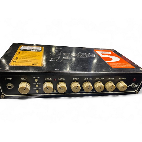 Used Fender Rumble 500 Bass Amp Head Bass Amp Head