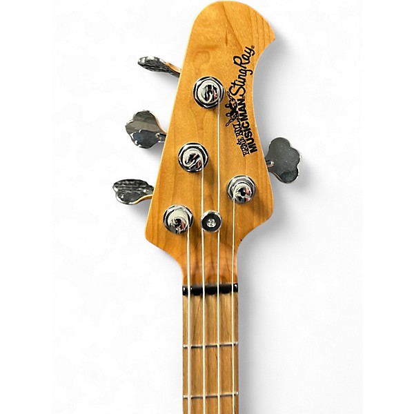 Used Ernie Ball Music Man Stingray Special 4H Black Electric Bass Guitar