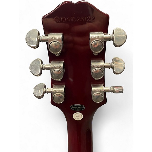 Used Epiphone Les Paul Studio Wine Red Solid Body Electric Guitar