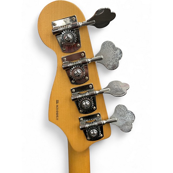 Used Fender Deluxe Precision Bass Special Candy Apple Red Electric Bass Guitar