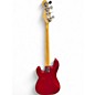 Used Fender Deluxe Precision Bass Special Candy Apple Red Electric Bass Guitar