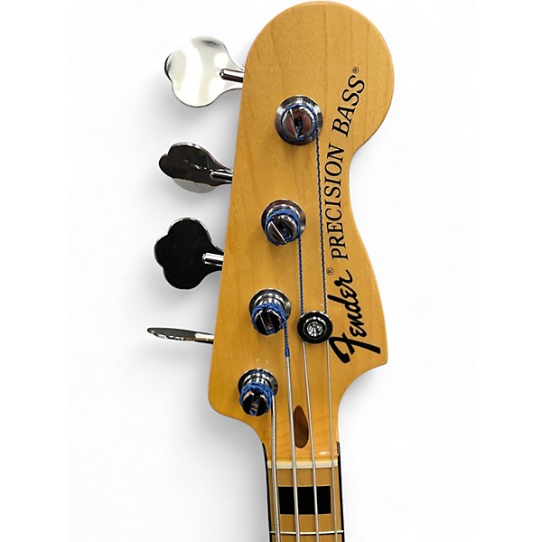 Used Fender '70s Precision Bass Sunburst Electric Bass Guitar