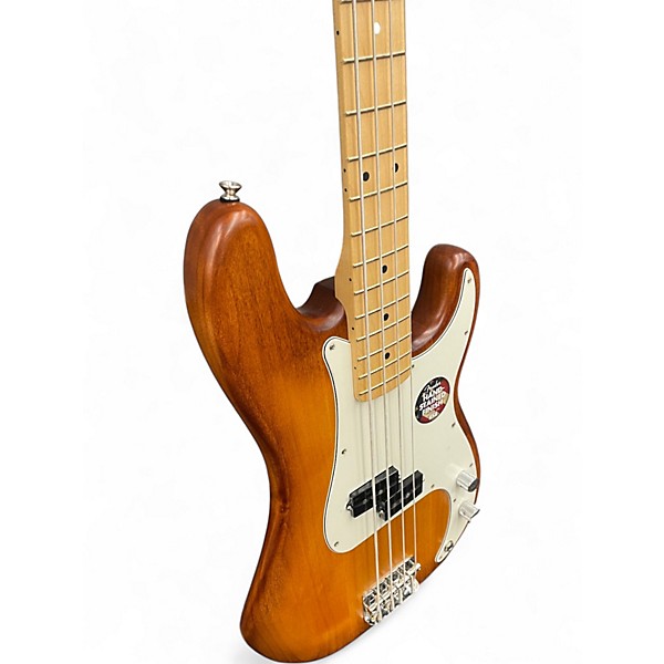 Used 2013 Fender American Special FSR Precision Bass Hand-Stained Honey Burst Electric Bass Guitar
