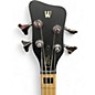Used Warwick Adam Clayton White Electric Bass Guitar