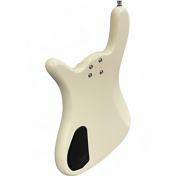 Used Warwick Adam Clayton White Electric Bass Guitar
