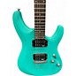 Used Schecter Guitar Research C6 Deluxe Turquoise Solid Body Electric Guitar