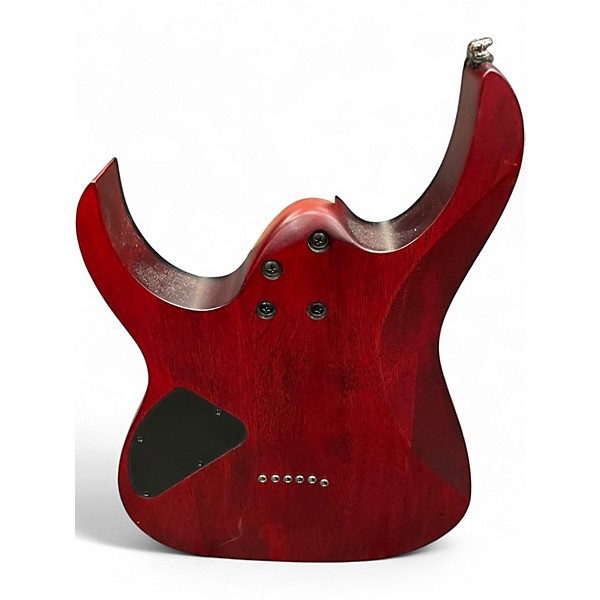 Used Ibanez RG421PB Green Burl Solid Body Electric Guitar