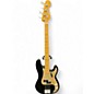 Used Fender Vintera 50s Precision Bass Black and Gold Electric Bass Guitar thumbnail