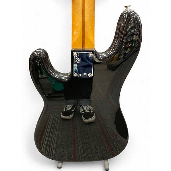 Used Fender Vintera 50s Precision Bass Black and Gold Electric Bass Guitar