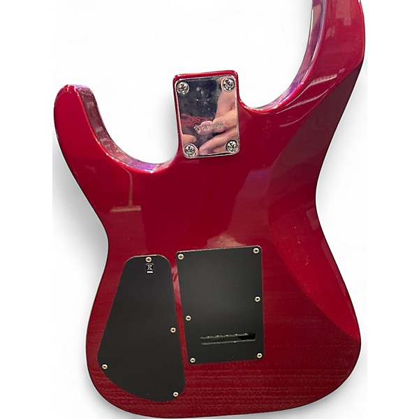 Used Jackson JS20 Chrome Red Solid Body Electric Guitar