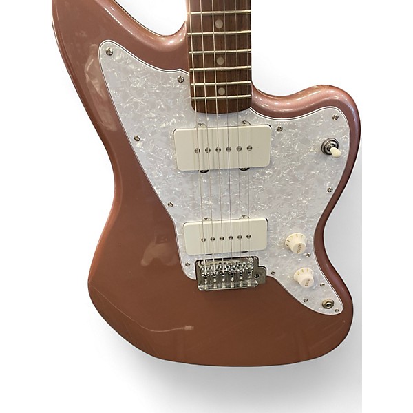 Used Squier Jazzmaster ROSE Solid Body Electric Guitar