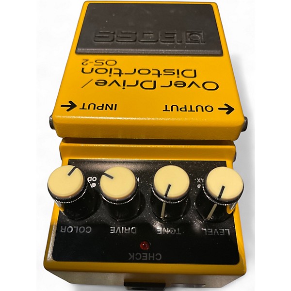 Used BOSS OS2 Overdrive Distortion Effect Pedal