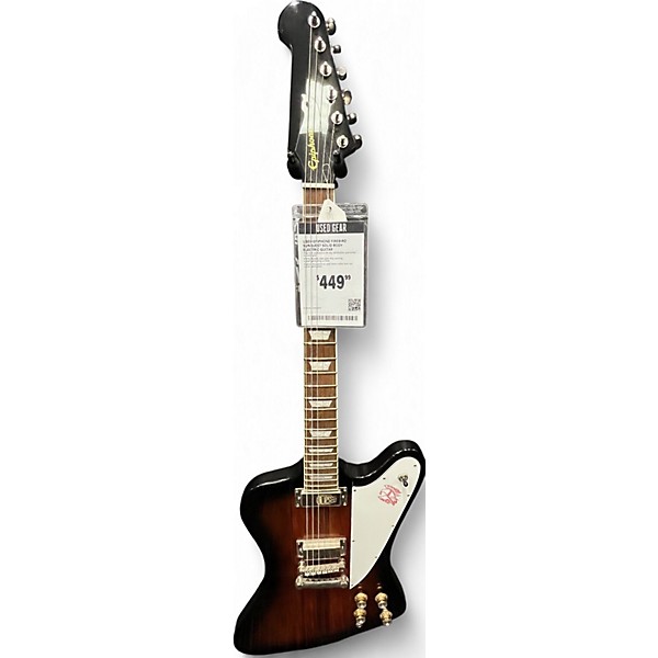 Used Epiphone Firebird Sunburst Solid Body Electric Guitar