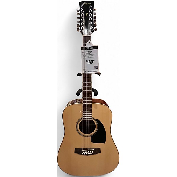 Used Ibanez PF1512-NT Natural 12 String Acoustic Guitar