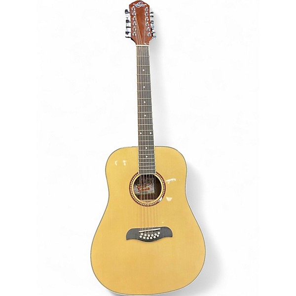 Used Oscar Schmidt OD312A Natural 12 String Acoustic Guitar