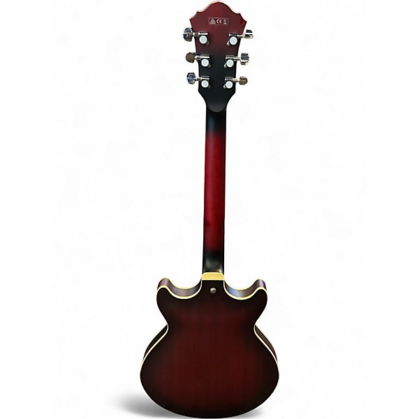 Used Ibanez AM53 SUNBURST RED Hollow Body Electric Guitar