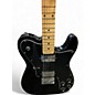 Used Squier Vintage Modified Telecaster Custom Black Solid Body Electric Guitar