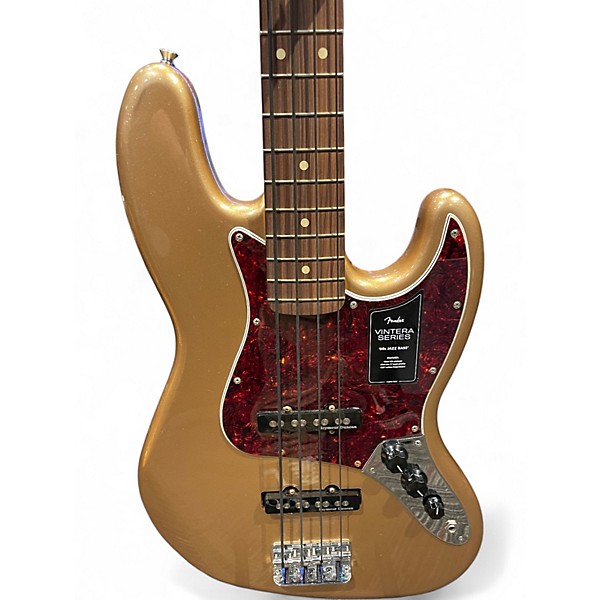 Used Fender Vintera 60s Jazz Bass BRONZE Electric Bass Guitar