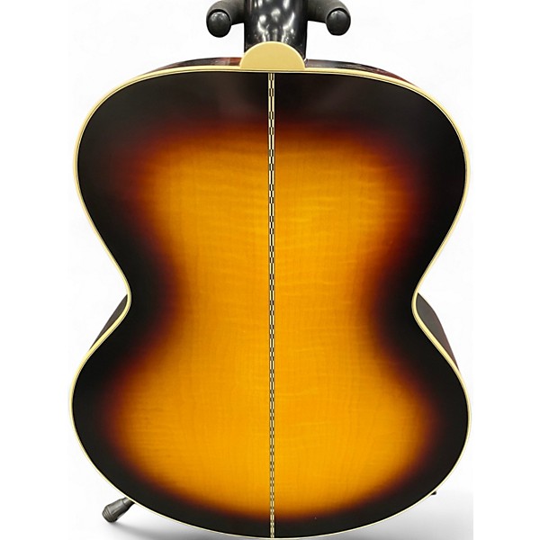 Used Epiphone SJ-200 Inspired By Gibson Vintage Sunburst Acoustic Electric Guitar