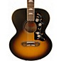 Used Epiphone SJ-200 Inspired By Gibson Vintage Sunburst Acoustic Electric Guitar