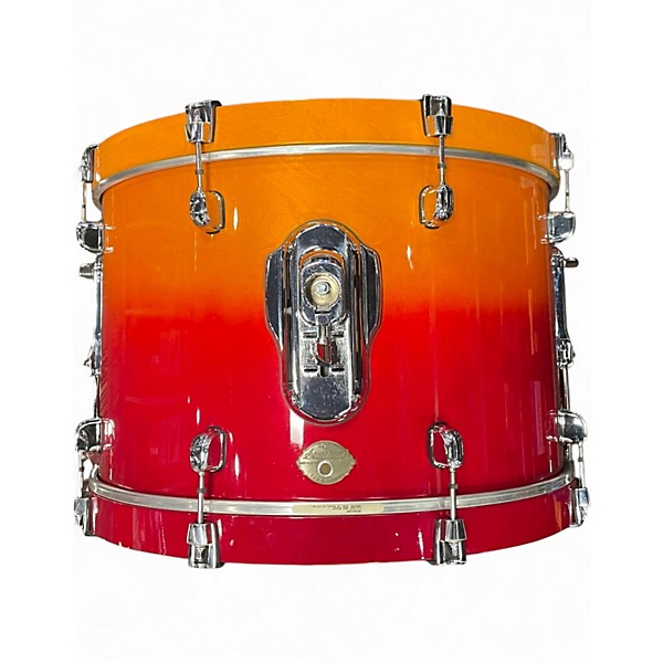 Used TAMA 5 Piece Starclassic Red Aztec Fade Drum Kit