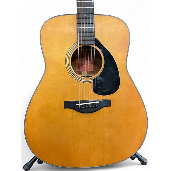 Used Yamaha FGX5 Red Label Vintage Natural Acoustic Electric Guitar
