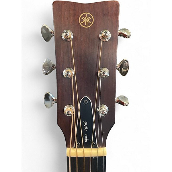 Used Yamaha FGX5 Red Label Vintage Natural Acoustic Electric Guitar