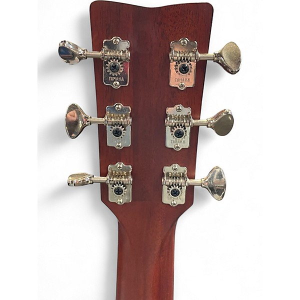 Used Yamaha FGX5 Red Label Vintage Natural Acoustic Electric Guitar