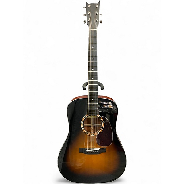 Used Eastman E2D-DLX-SB Sunburst Acoustic Electric Guitar