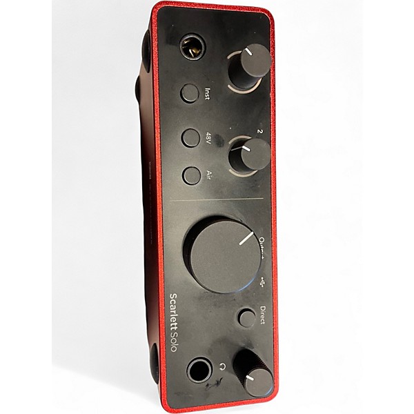 Used Focusrite SCARLETT SOLO Gen 4 Audio Interface