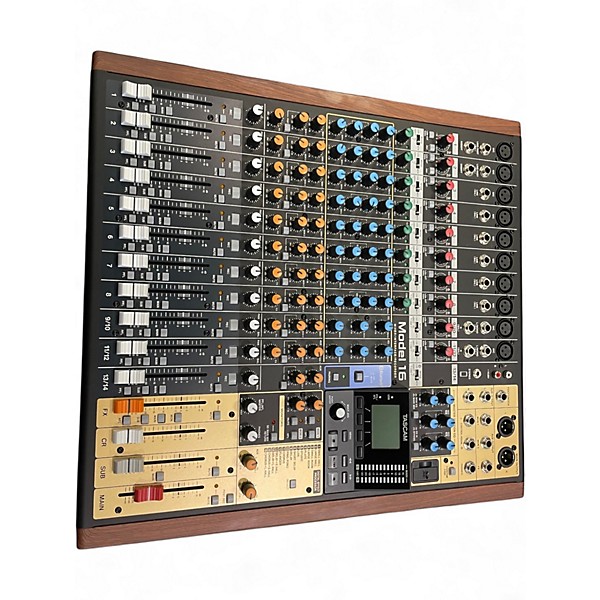 Used TASCAM MODEL 16 Powered Mixer