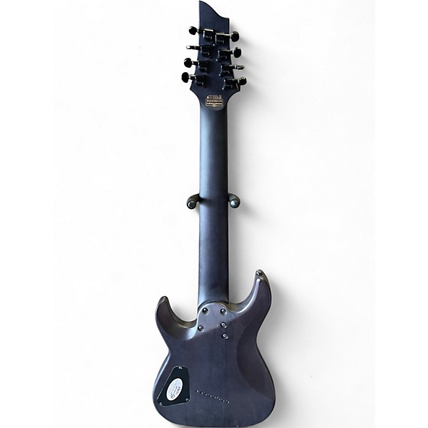 Used Schecter Guitar Research Omen Elite-8 Burled Maple Solid Body Electric Guitar