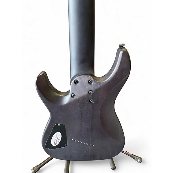 Used Schecter Guitar Research Omen Elite-8 Burled Maple Solid Body Electric Guitar