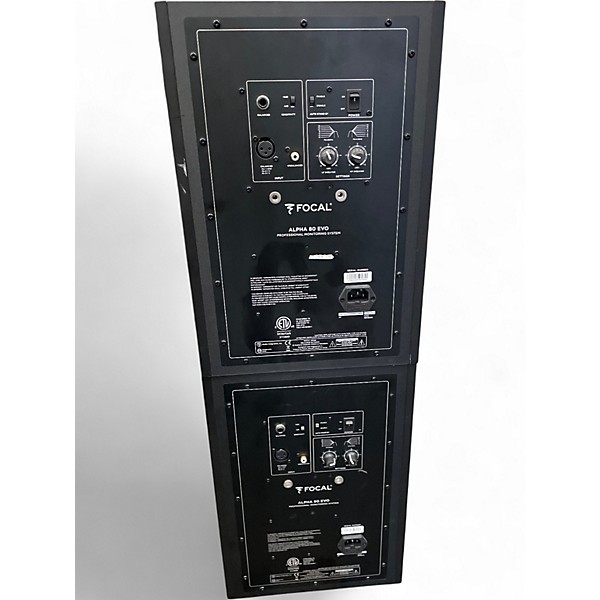 Used Focal alpha 80 Evo Pair Powered Monitor