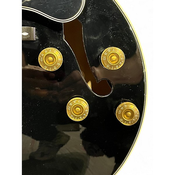 Vintage 1980 Gibson ES-175D BLACK Hollow Body Electric Guitar