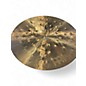 Used MEINL 22in BYZANCE FLAT CLUB RIDE Cymbal