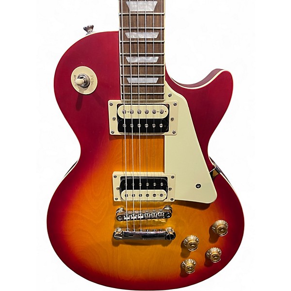 Used Epiphone Les Paul Classic Cherry Sunburst Solid Body Electric Guitar