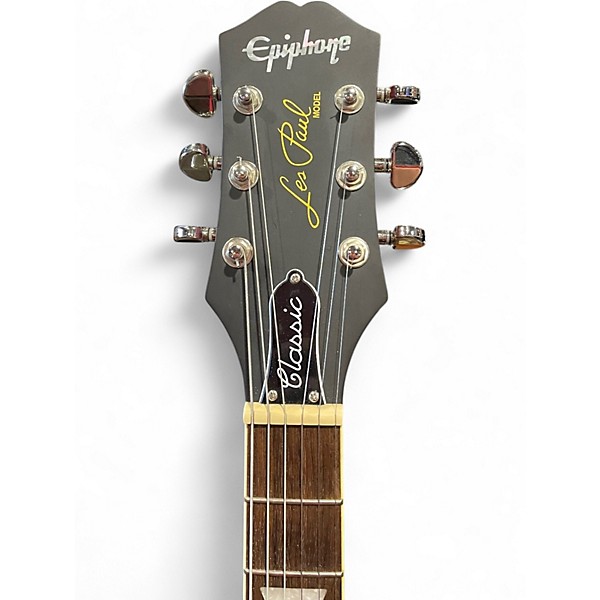 Used Epiphone Les Paul Classic Cherry Sunburst Solid Body Electric Guitar