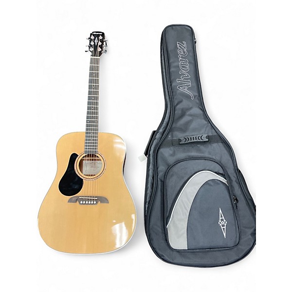 Used Alvarez RD26L Dreadnought Left Handed Antique Natural Acoustic Guitar