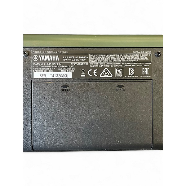 Used Yamaha THR10X 10W Extreme High Gain Modeling Guitar Combo Amp