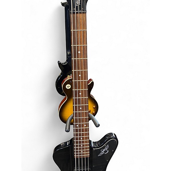 Used Epiphone T BIRD PRO 5 BLACK Electric Bass Guitar