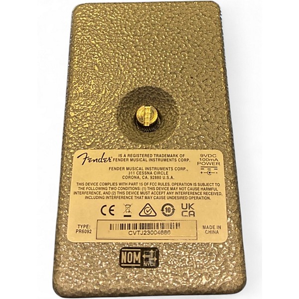 Used Fender HAMMERTONE CHORUS Effect Pedal