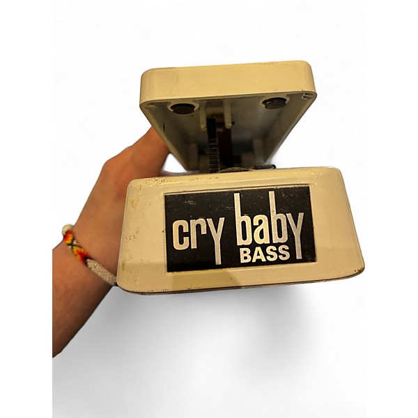 Used Dunlop 105Q Cry Baby Bass Wah Bass Effect Pedal