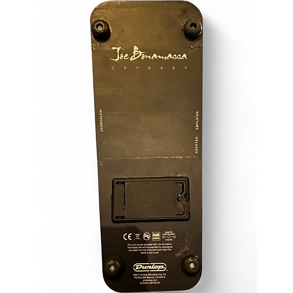 Used Dunlop JB95 Joe Bonamassa Signature Crybaby Effect Pedal