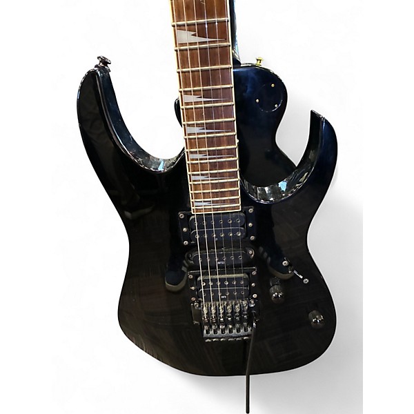 Used Ibanez RG370DX BLACK Solid Body Electric Guitar