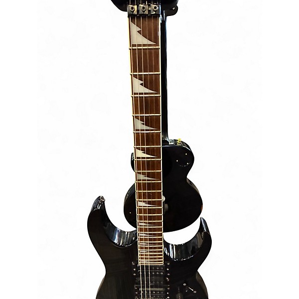 Used Ibanez RG370DX BLACK Solid Body Electric Guitar