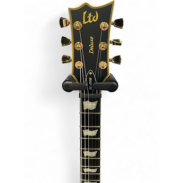 Used ESP LTD EC1000 BLACK Solid Body Electric Guitar