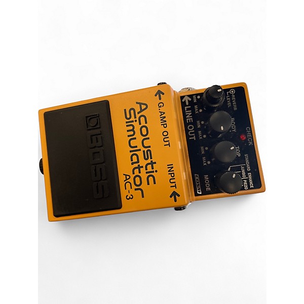 Used BOSS AC3 Acoustic Simulator Effect Pedal
