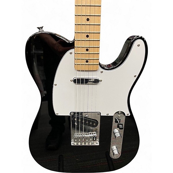 Used Squier Affinity Telecaster Black Solid Body Electric Guitar