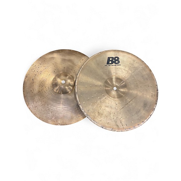 Used SABIAN 14in B8 Hi Hat Pair Cymbal